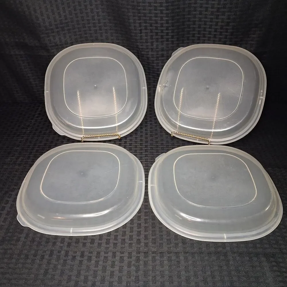 Rubbermaid Heatables Replacement Lid Square Set of 4